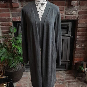 JM Collection Cardigan Grey